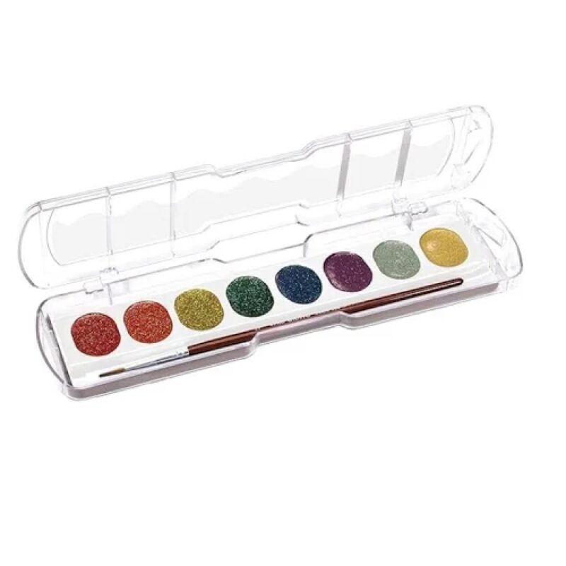 Box 8 Giotto Glitter Watercolors