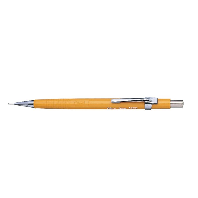 Pentel P209 0.9 Automatic Pencil 4mm Sleeve YELLOW
