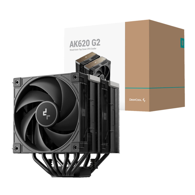 DeepCool AK620 G2 120mm CPU Air Cooler – Black