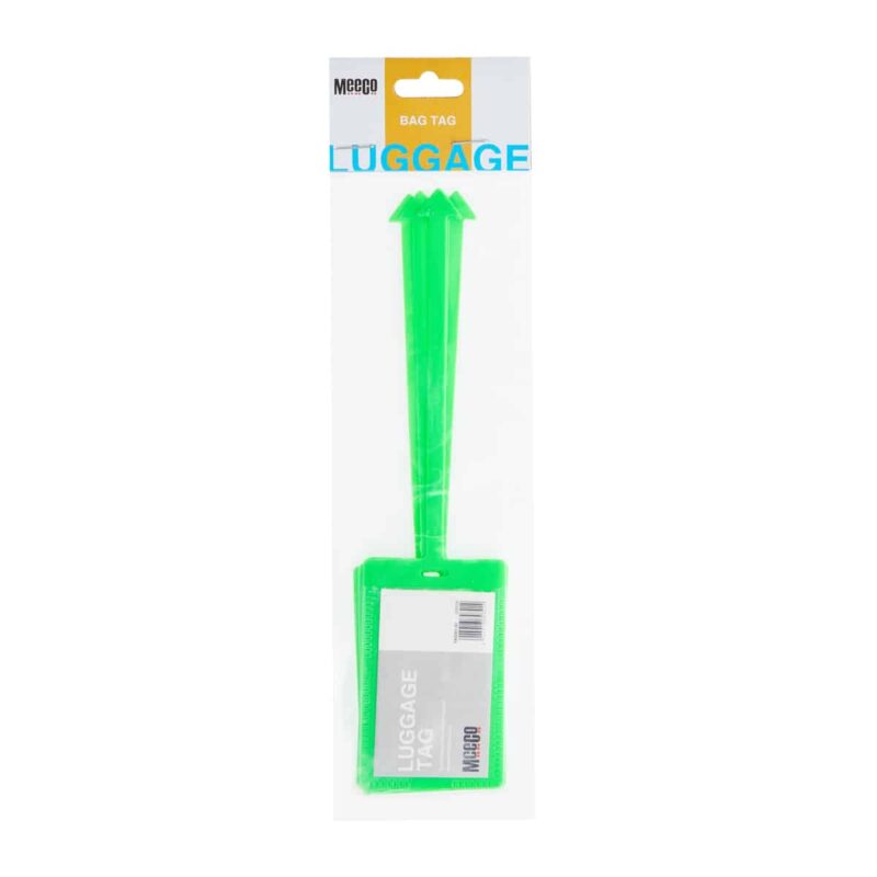 Luggage Tag Green (1) Per Each Tag