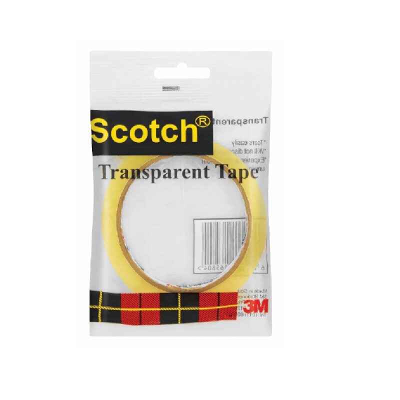 Scotch Econo Tape 147E 12mm x 66m Clear