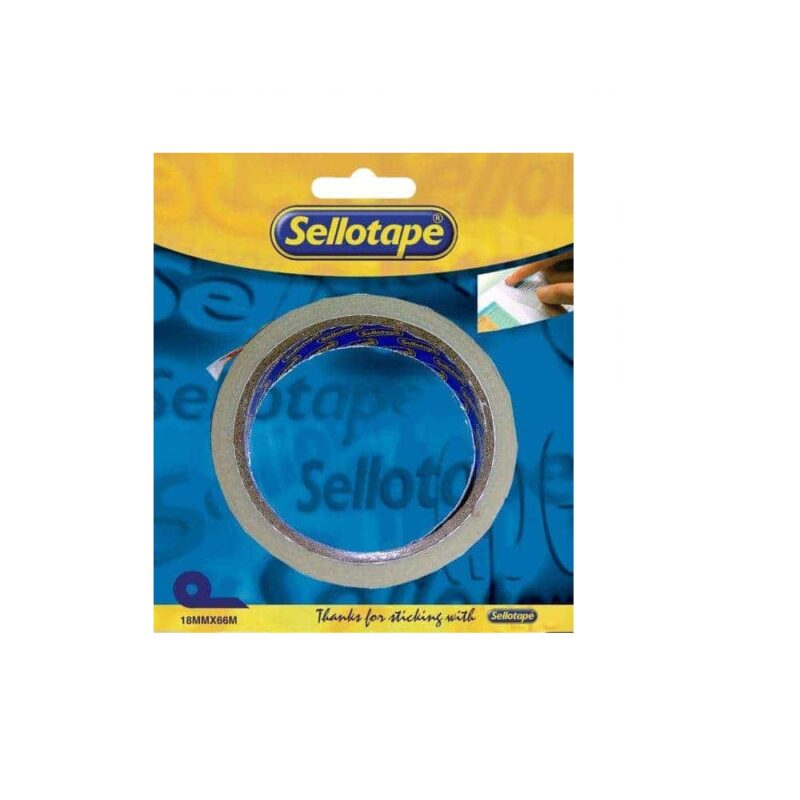SELLOTAPE Clear Best Buy 18mmx66m Carded