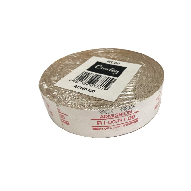 CROXLEY R1.00 Admission Tickets Per Roll