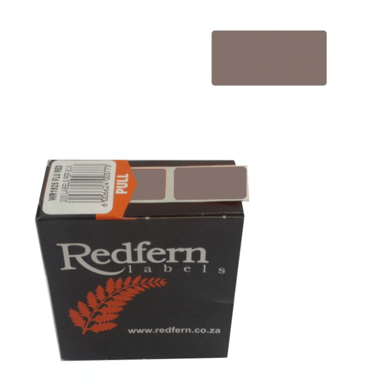 19 X 25 Colour Code Brown