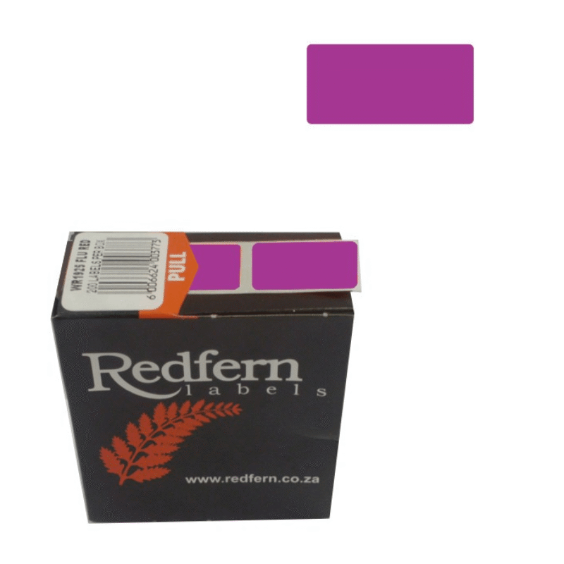 19 X 25 Colour Code Purple