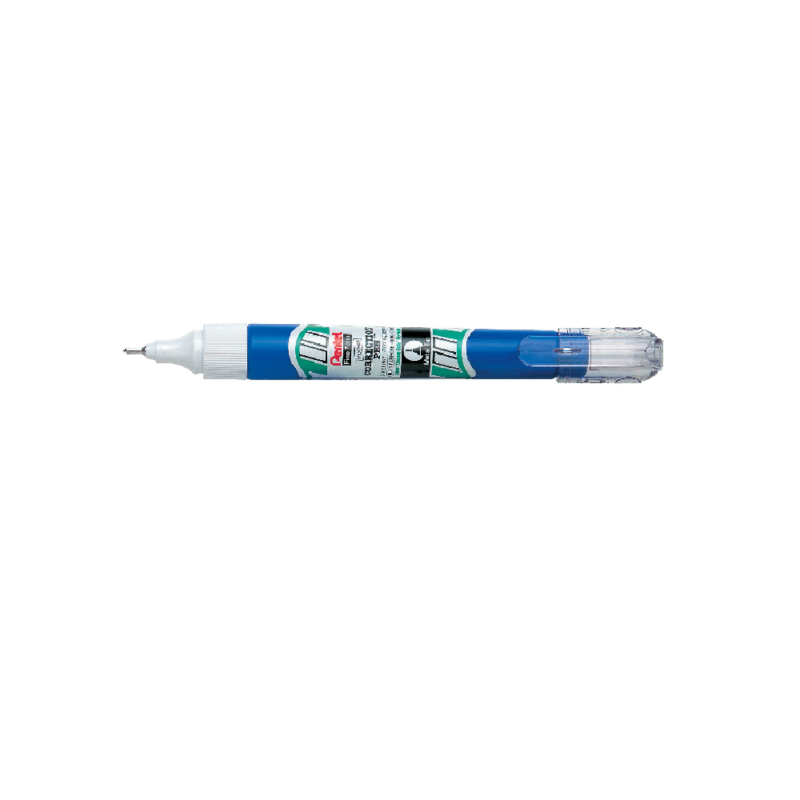 Pentel ZL62W Fine Point 7ml (Blue Pen Shape Bottle) Correction Pen