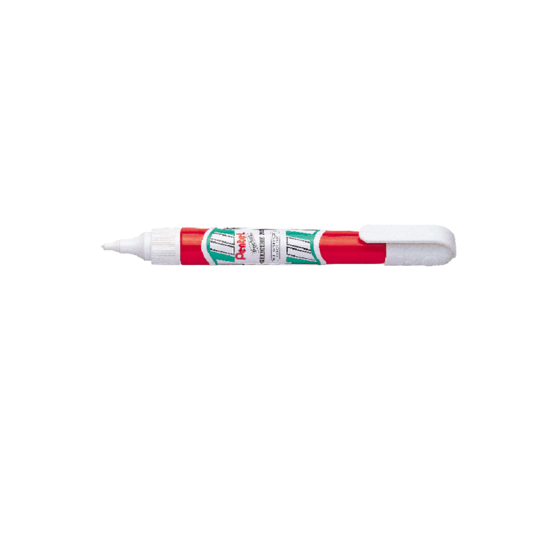 Pentel ZLC21 Medium Point 7ml (Red Pen Shape Bottle) Correction Pen