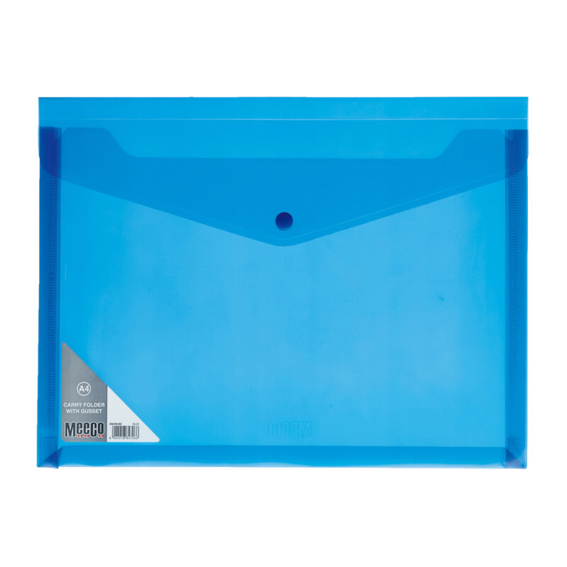 Meeco Expandable Carry Folder Turq