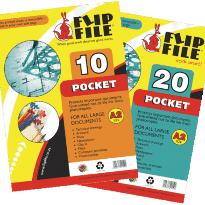 A2 Flipfile 20 Page Kangaroo