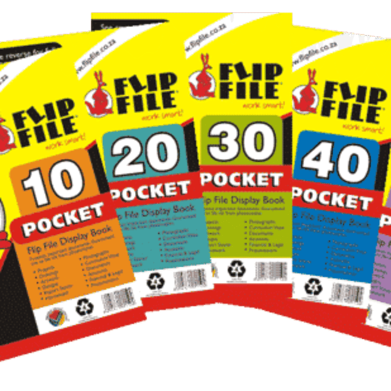 A4 Flipfile 40 Page Kangaroo