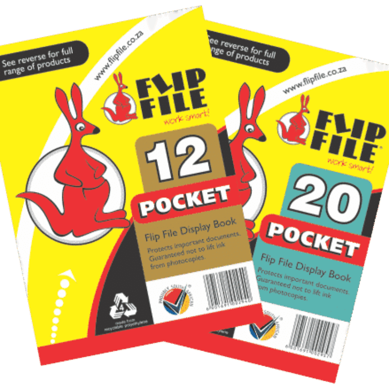 A5 Flipfile 20 Page Kangaroo