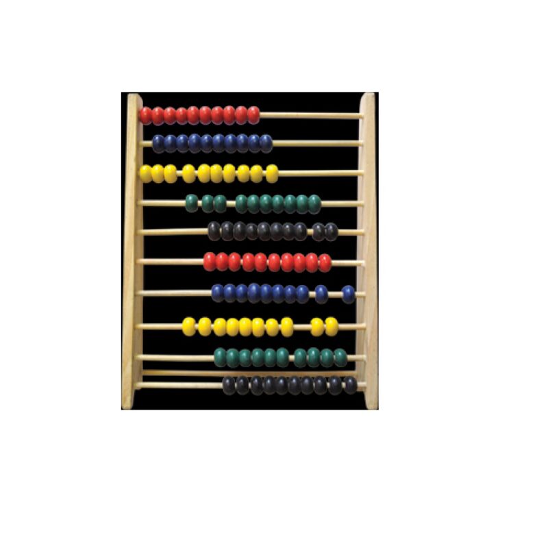 Butterfly Wooden Abacus 100 Bead
