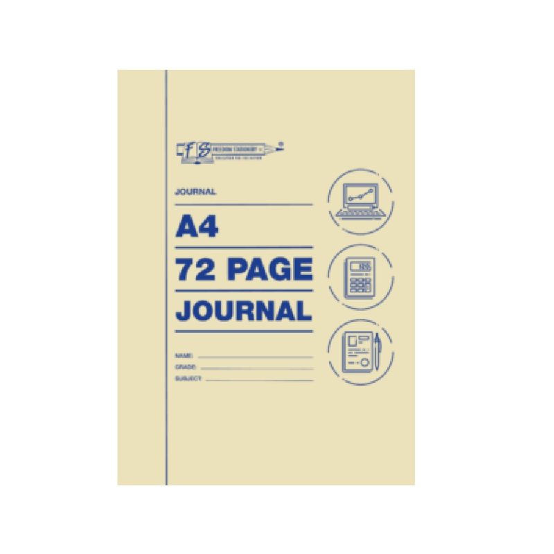 72p A4 Account Books Journal