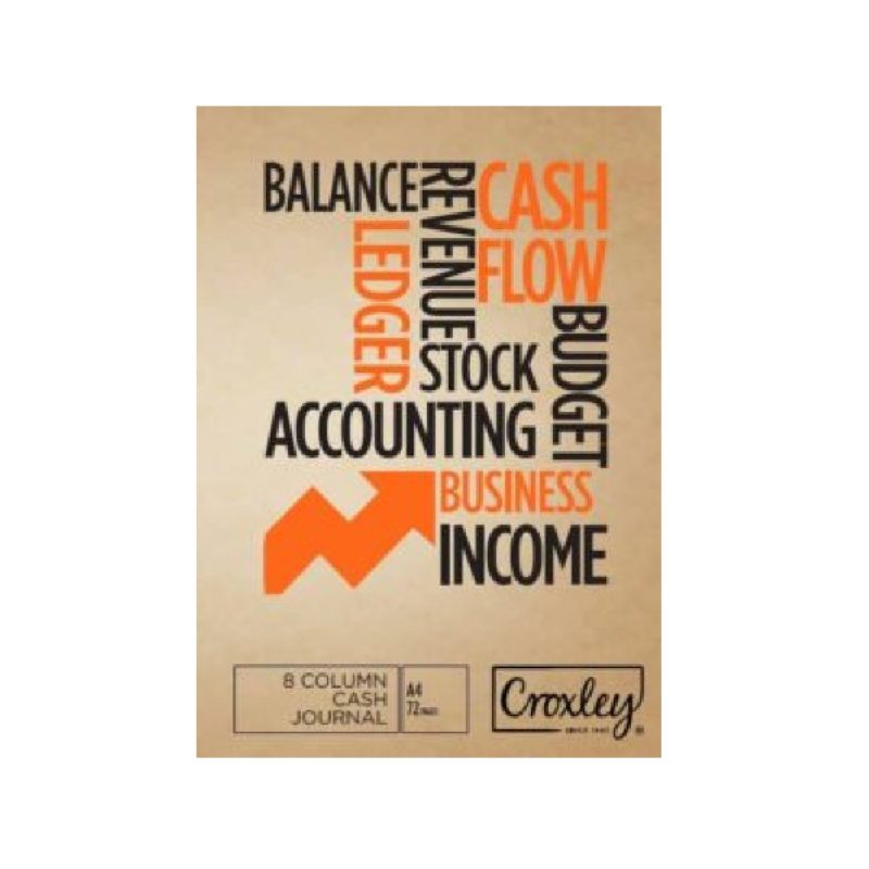 JD165 72 Page – 8 Cash Column Cash Jnl Each