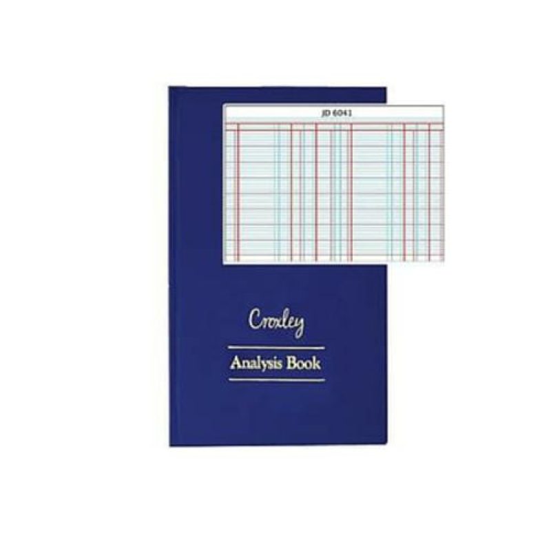 JD6041 Analysis Series 6 A4 144Pg 4 Column on 1Pg Cash Each