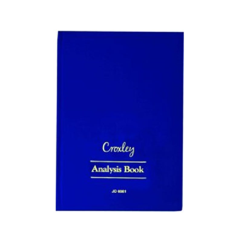 JD6081 Analysis Series 6 A4 144Pg 8 Column on 1Pg Cash Each