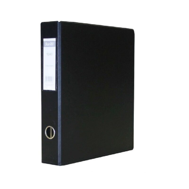 Bantex PVC Ringbinder A4 – 4 D-ring label holder.