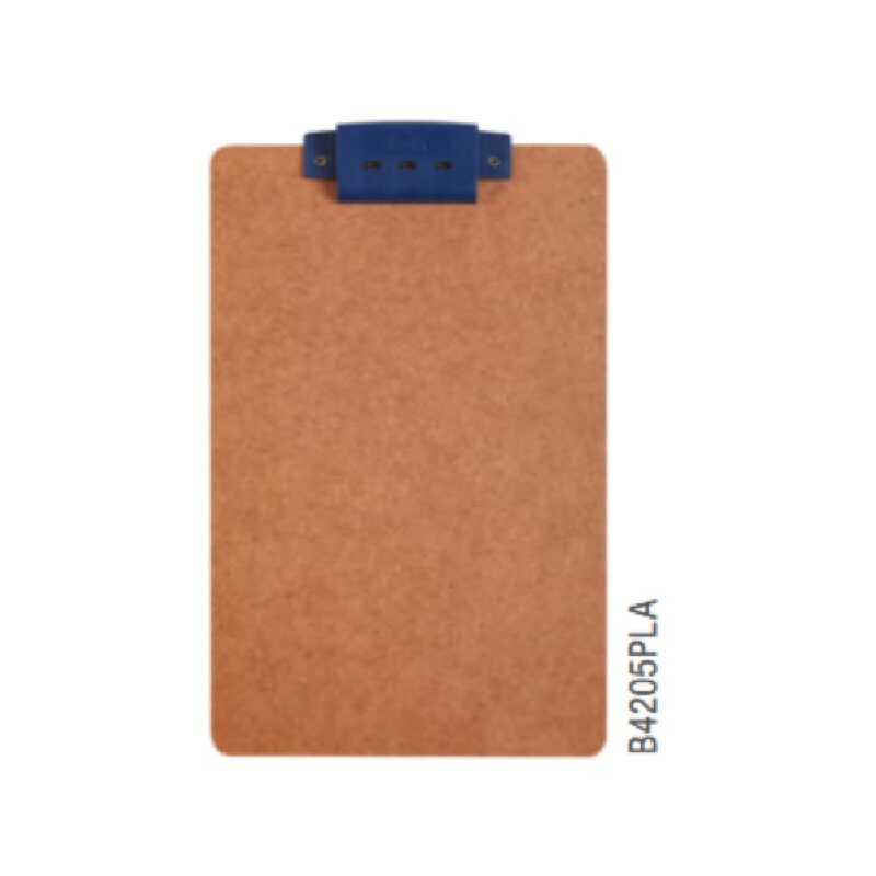 Bantex Masonite Clipboard A4 230X355. Moulded quality plastic clip