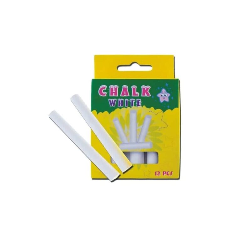 STATESMAN QUALITY CHALK(12)WHITE