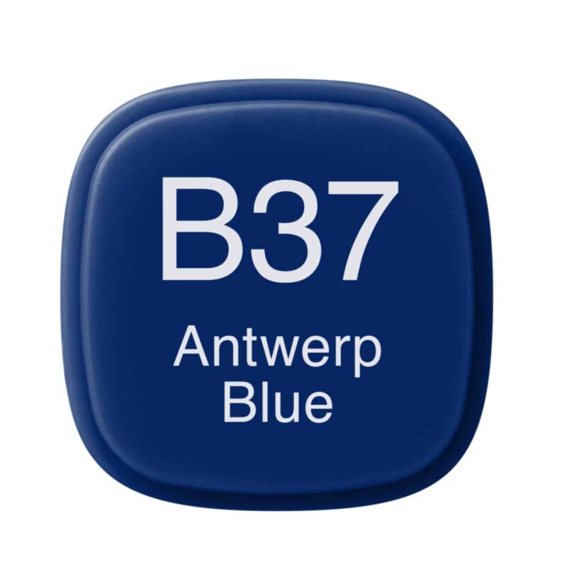 Copic Pro. Marker B37 Antwerp Blu