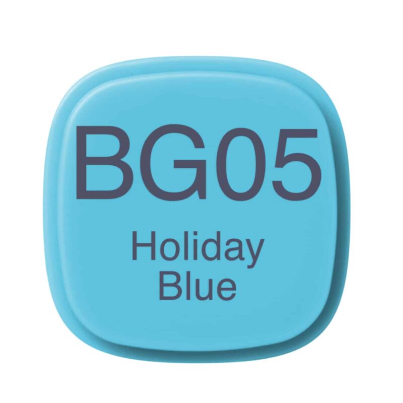Copic Pro. Marker Bg05 Holidy Blu
