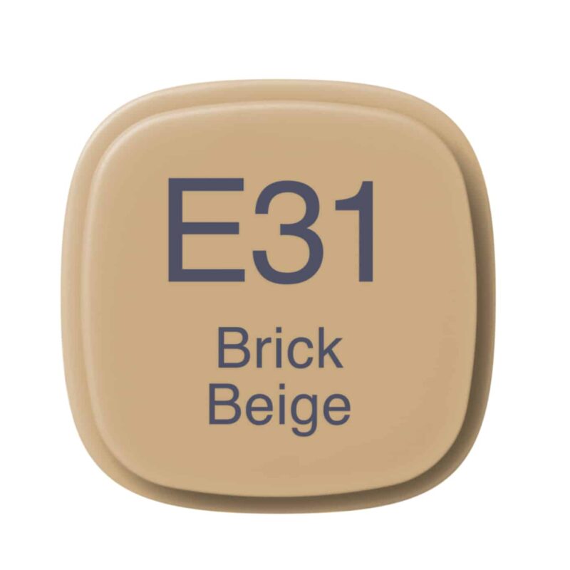 Copic Pro. Marker E31 Brick Beige