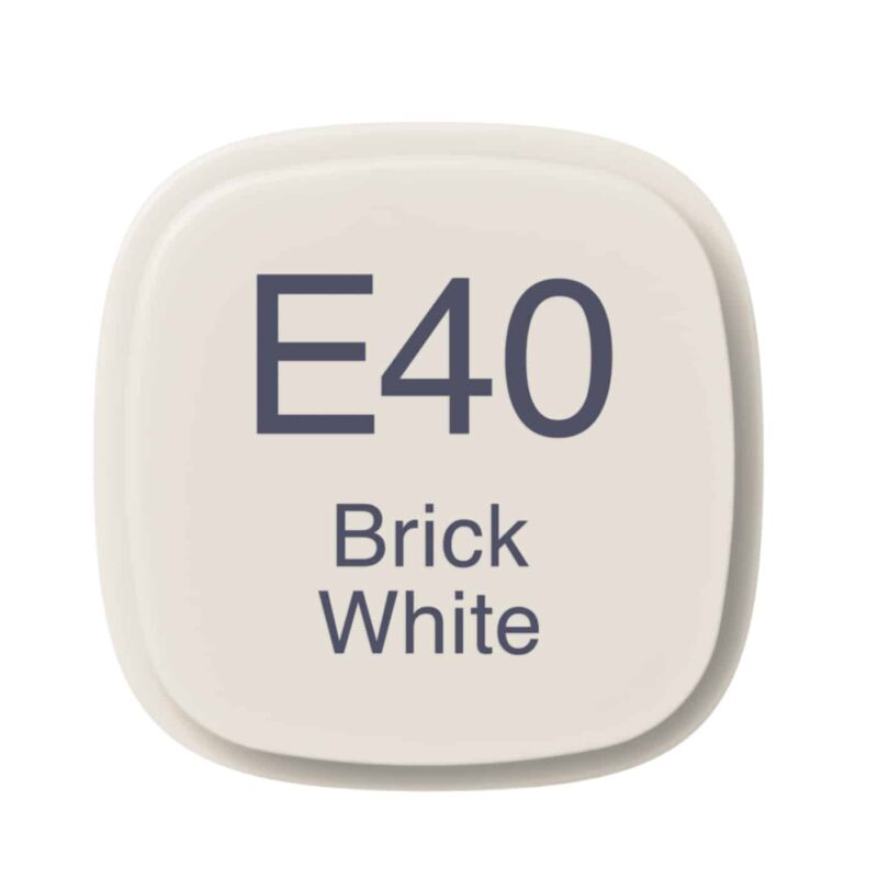 Copic Pro. Marker E40 Brick White