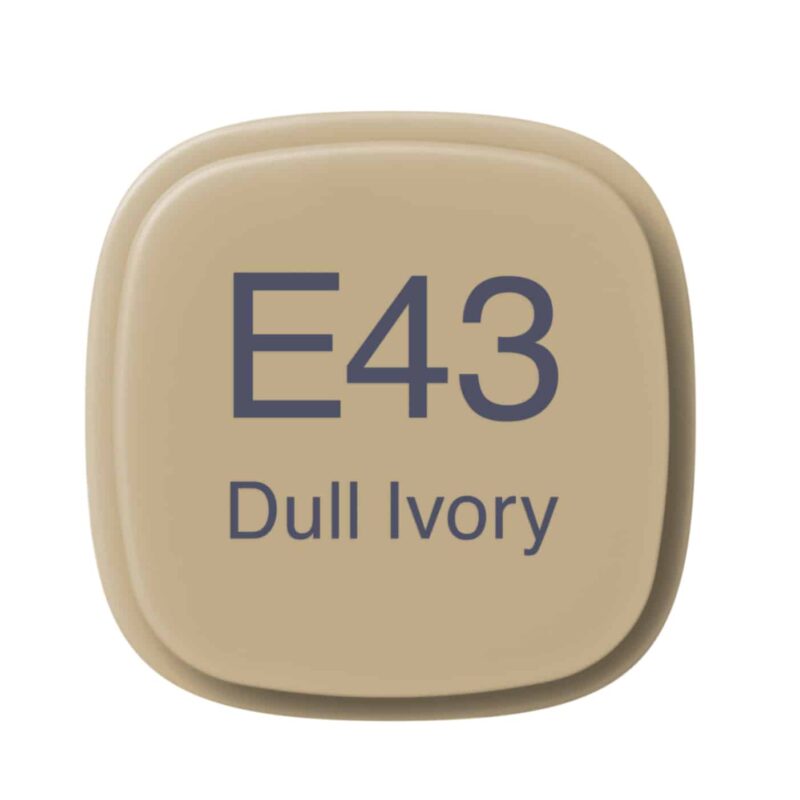 Copic Pro. Marker E43 Dull Ivory