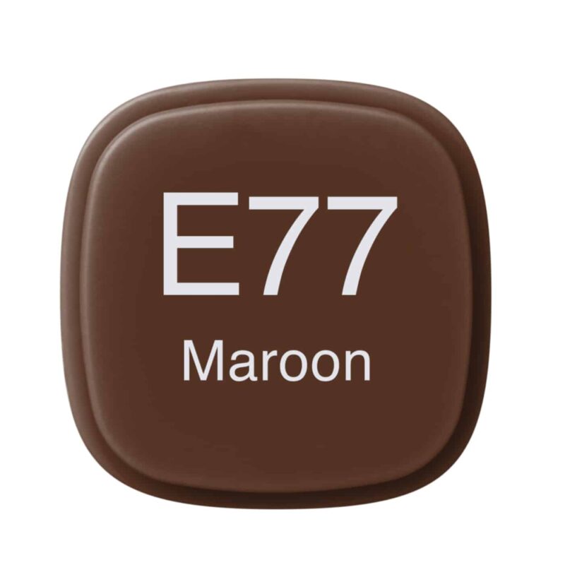 Copic Pro. Marker E77 Maroon