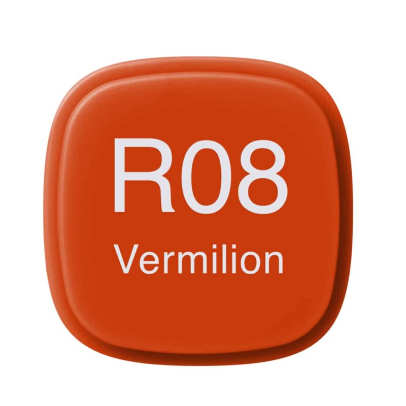 Copic Pro. Marker R08 Vermillion