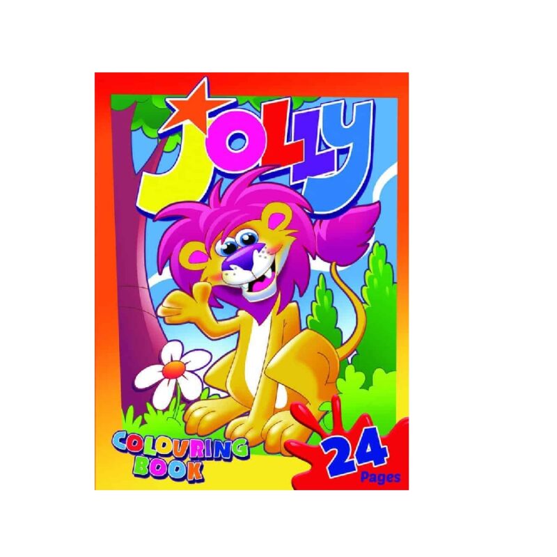 24 PAGE JOLLY COLOURING BOOK
