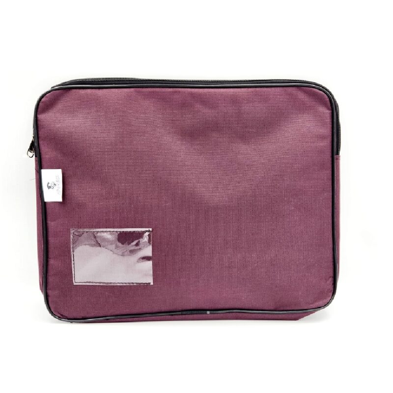 Dafrique Canvas Book Bag Purple