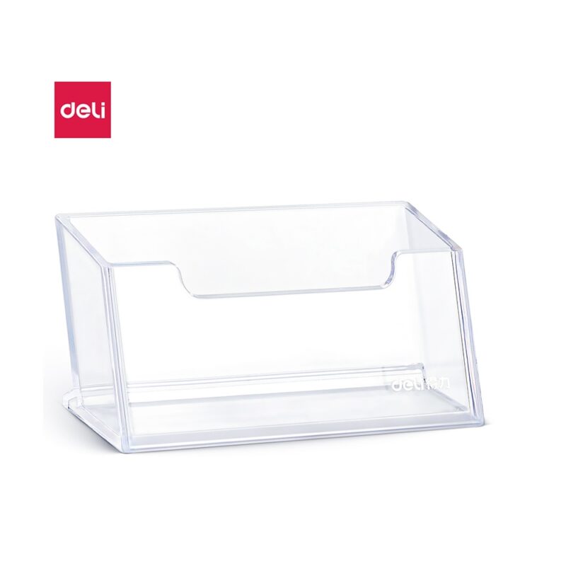 Deli 7623 Clear Bus Card Box
