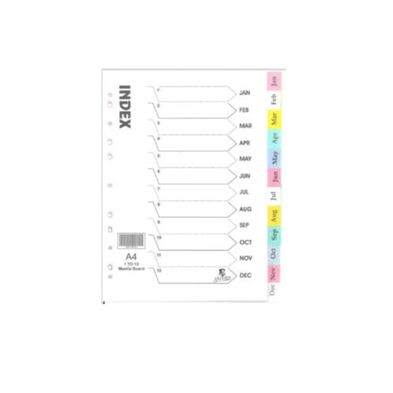 A4 Board Divider Jn-dc Pastel*Dafrique*