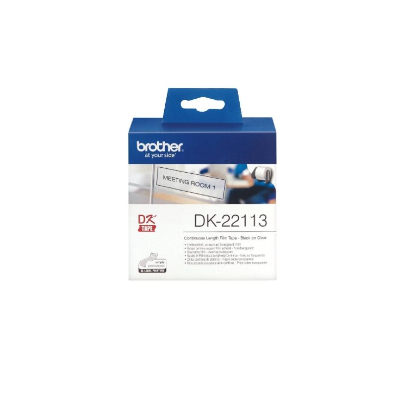 DK 22113 – Clear Film (62mm x 15.24m)