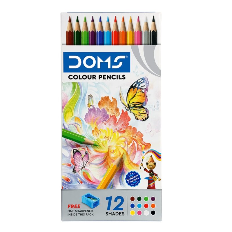 Doms Pencil Colors 12S-Sh 344 Long