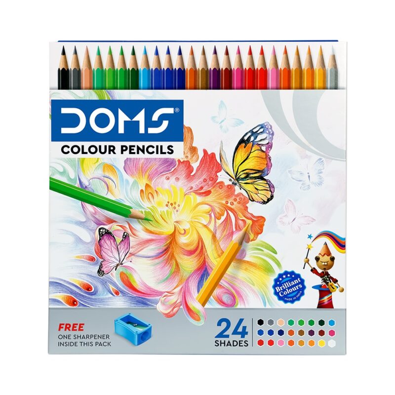 Doms Pencil Colors 24S+Sh 3446 Long