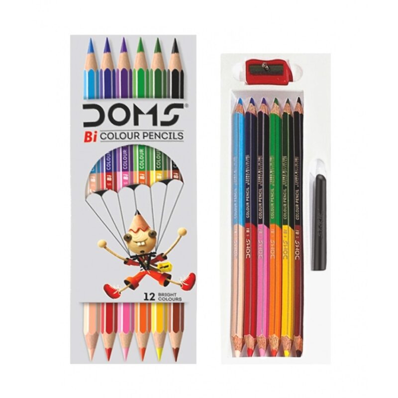 Doms Bi-Pencil colors 7173 12Pencils 12Colors