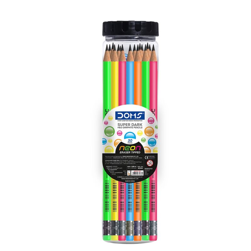 Doms Neon Rt Hb/2 Pencils (30) 7244