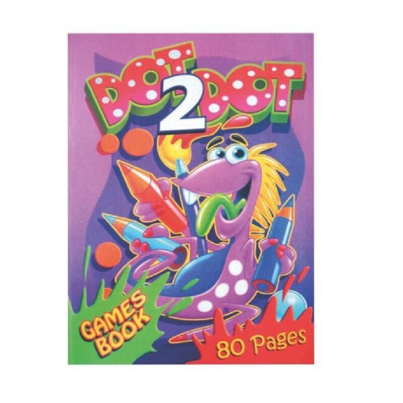 Dot2Dot Activity Book 80page (Butterfly)