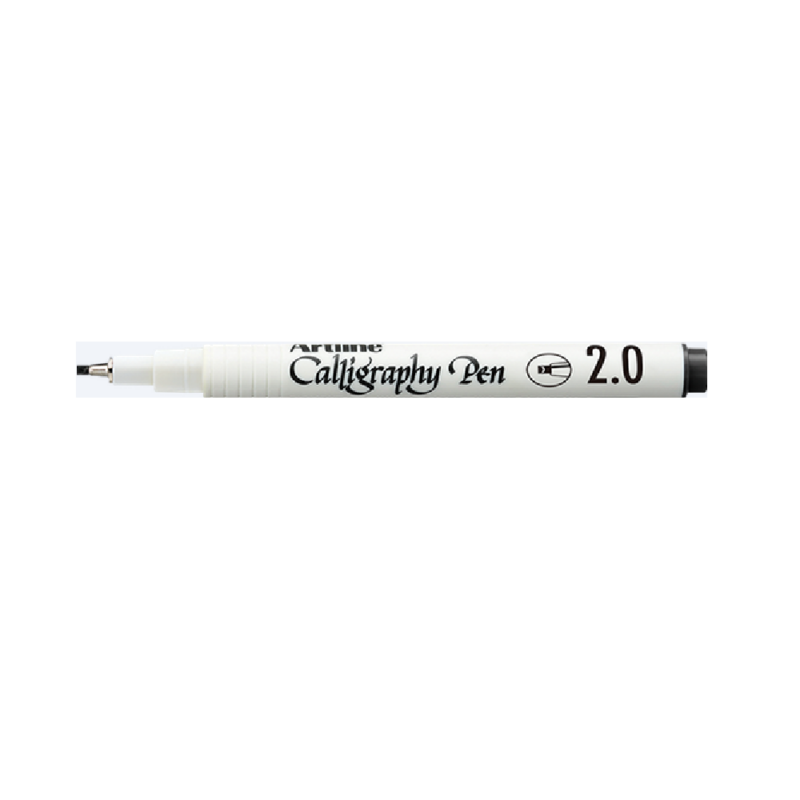 Artline Ek241 Black Calligraphy Pen 2.0Mm
