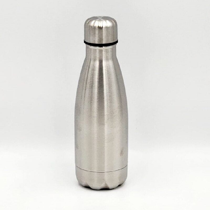 Single Wall 500Ml Stainless Steel Silver Bottle