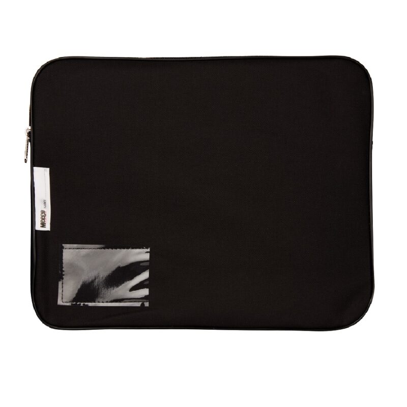 Meeco GussetBookbag Canvas Black