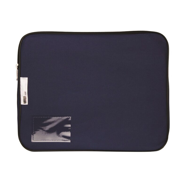 Meeco Gusset Boobag Canvas Navyblue