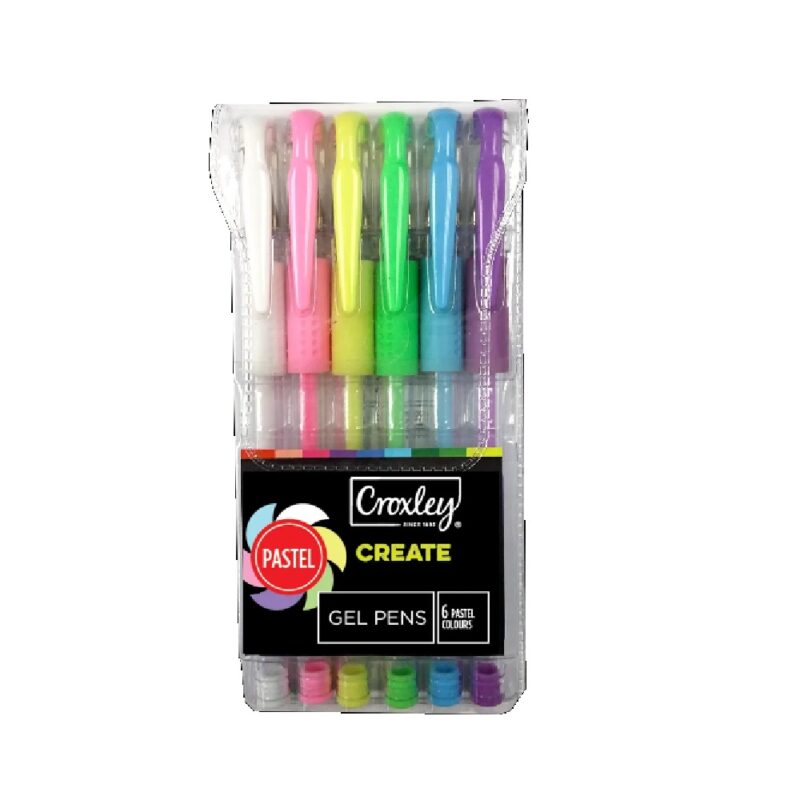 Croxley Create Gel Pens (6)
