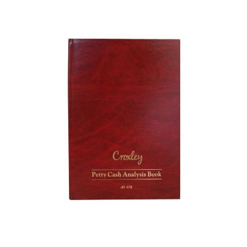 JD478 Analysis Petty Cash Full Bound A4 Each