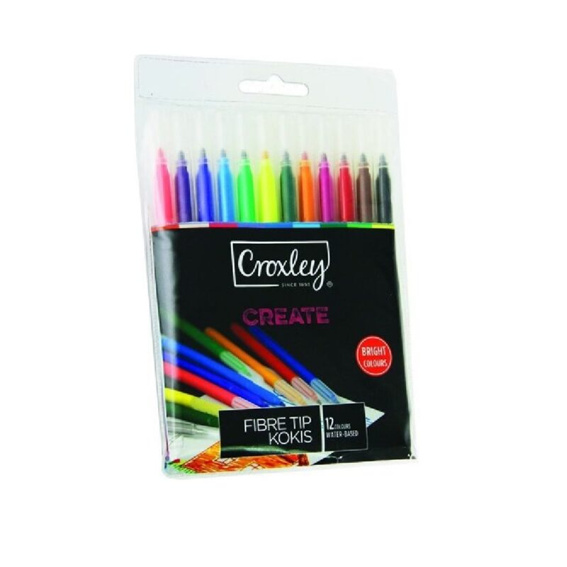 Croxley Koki Pens Fibre Tip Standard 12’s