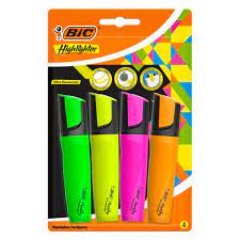 Marking Highlighter (4) Assorted