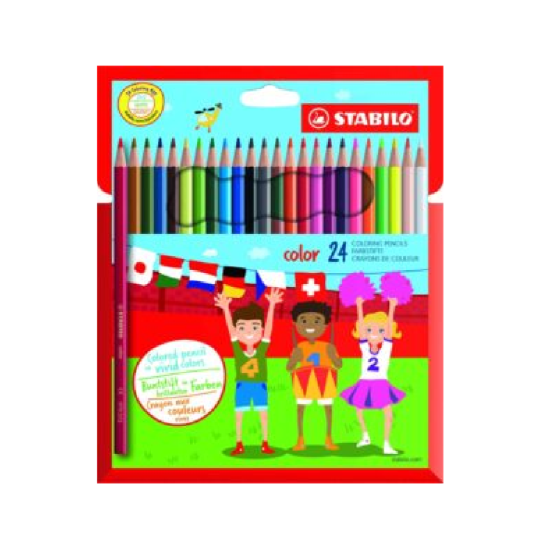 STABILO Color Colour Pencil: Assorted Box 24’s