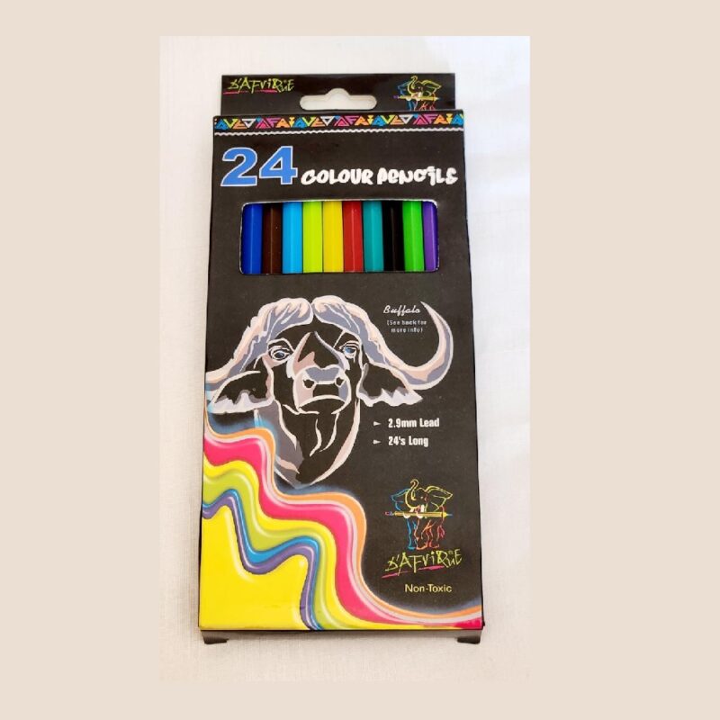 COLOUR PENCILS 24  *DAFRIQUE*